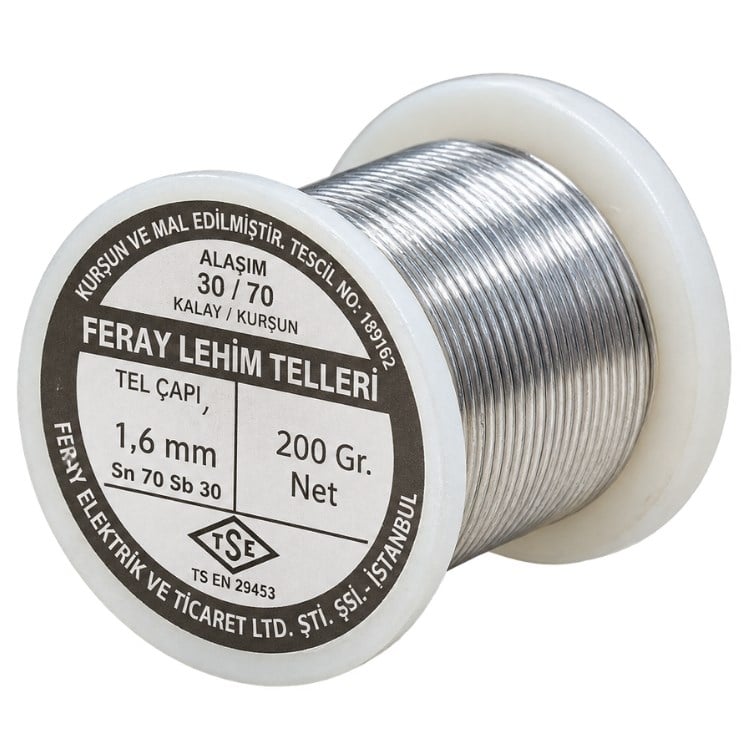 FERAY 30/70 1,6 MM 200 GR LEHİM TELİ