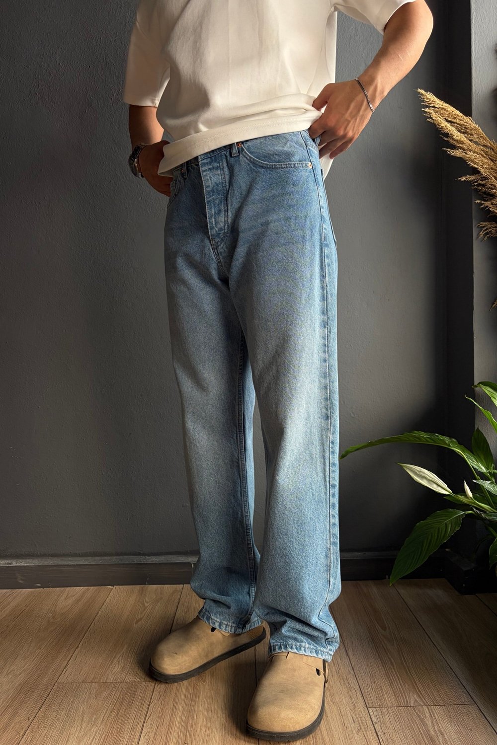 Mavi Baggy Jean 