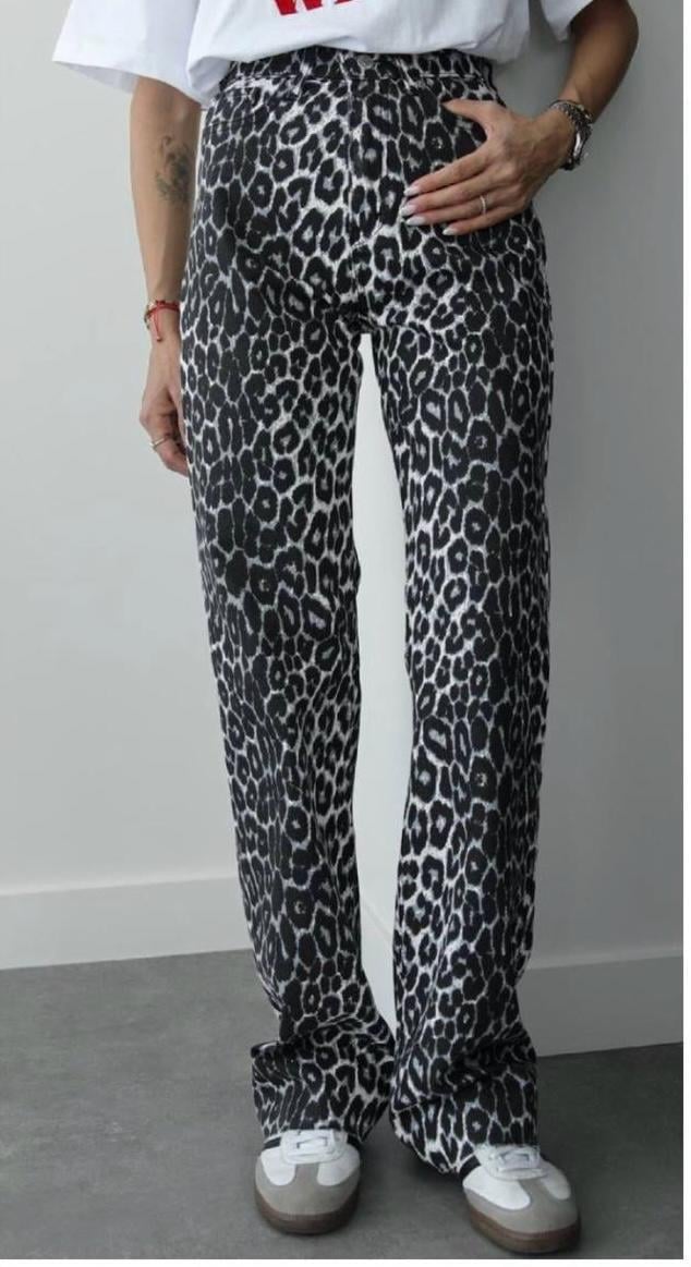 Leopar Desenli Jean