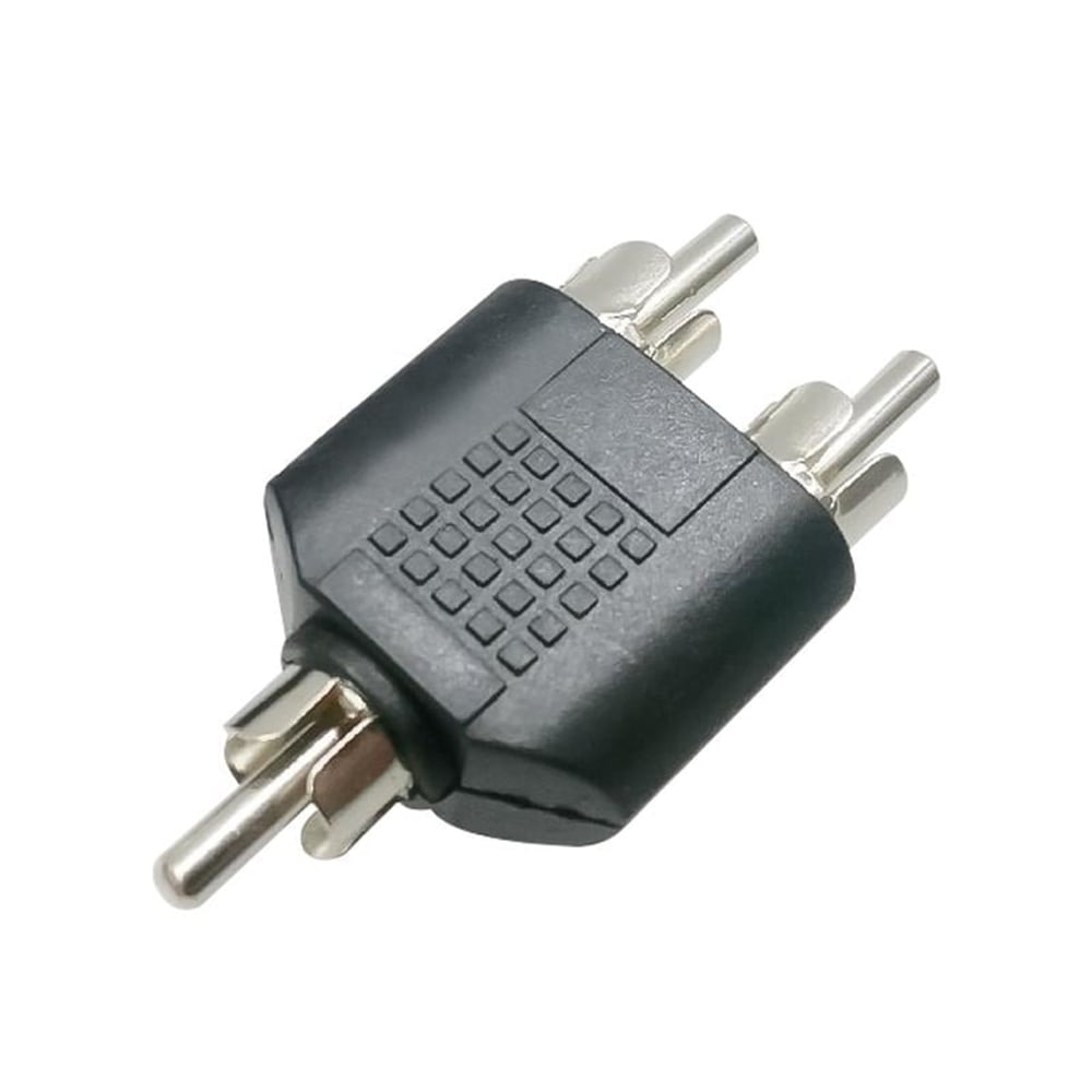 Elektromer 1 Rca Erkek / 2 Rca Erkek Çevirici Jack - Fiş - Jack - Şase