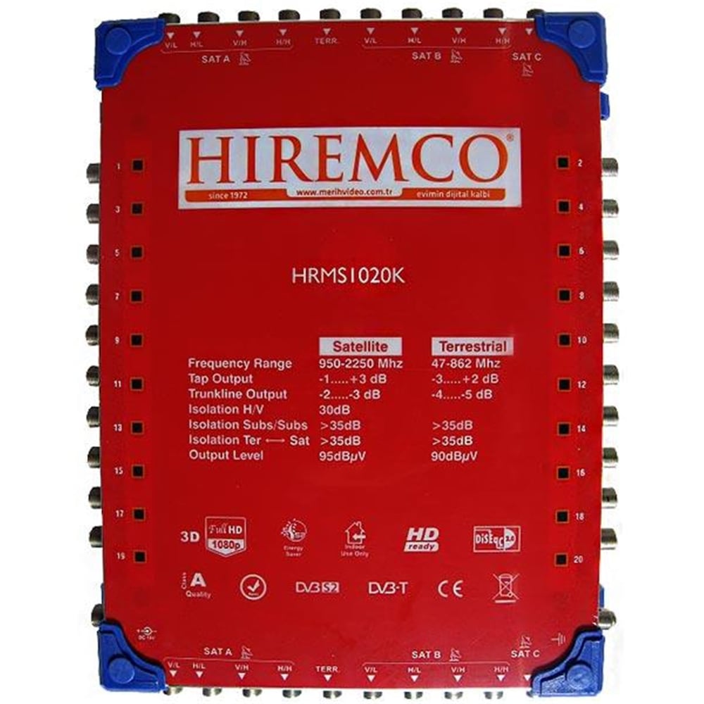 Oem 10*20 Kaskatlı Uydu Santrali Hıremco - Mersat Sonlu Uydu Santral