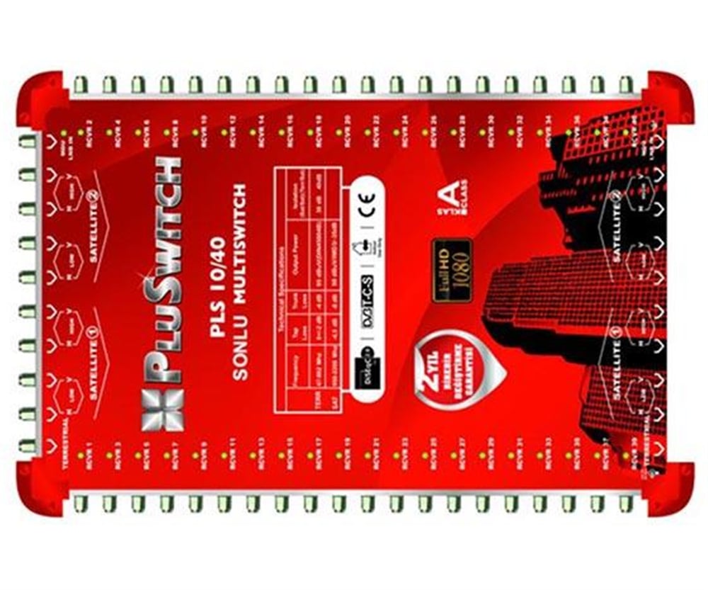 Pluswitch 10*40 Sonlu Uydu Santrali Pluswıtch - Mersat Sonlu Uydu Santral