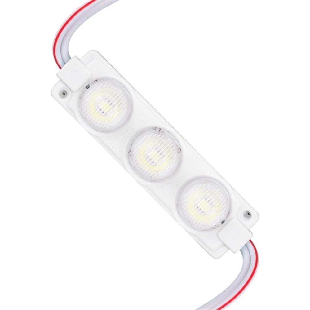 Powermaster 12 Volt 3 Watt Gün Işığı LED Modül - 74x20 mm - 3030 Çip - Modül Led