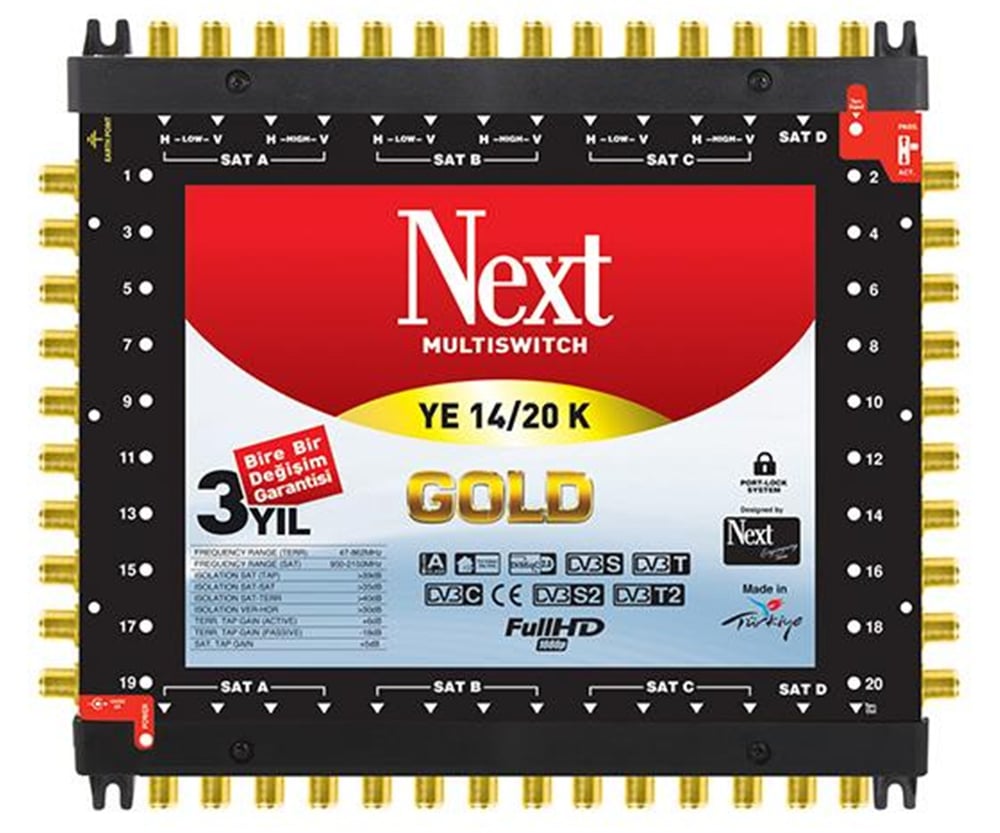 Next 14*20 Kaskatlı Uydu Santrali Next - Mersat Sonlu Uydu Santral