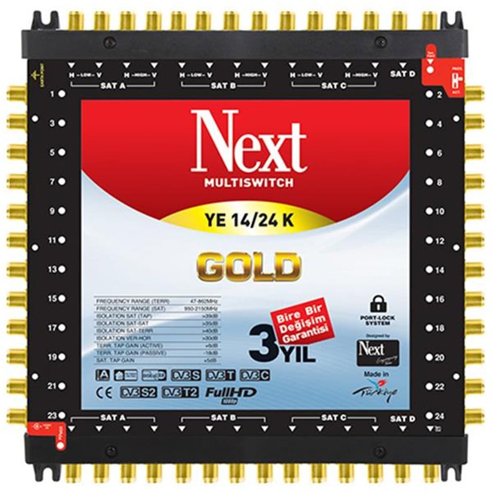 Next 14*24 Kaskatlı Uydu Santrali Next - Mersat Sonlu Uydu Santral