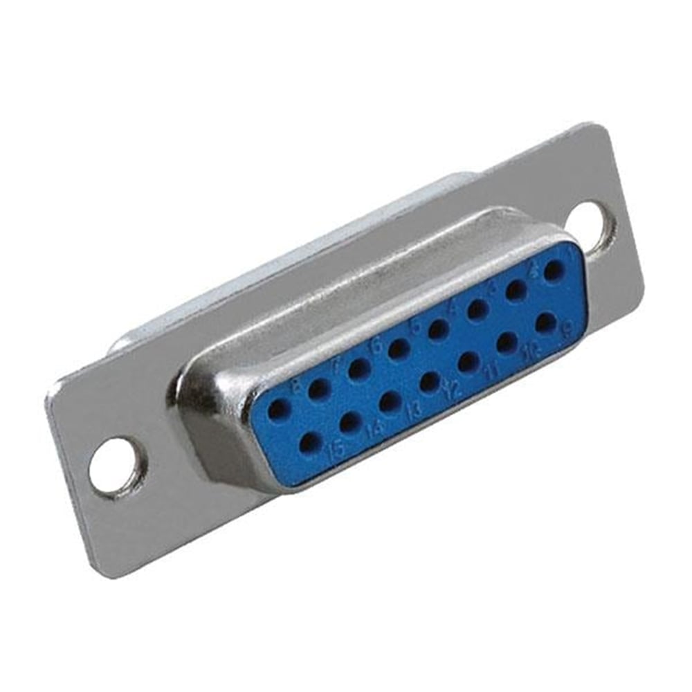 Hey 15 Pin Dişi 2 Sıra D-Sub - Fiş - Jack - Şase