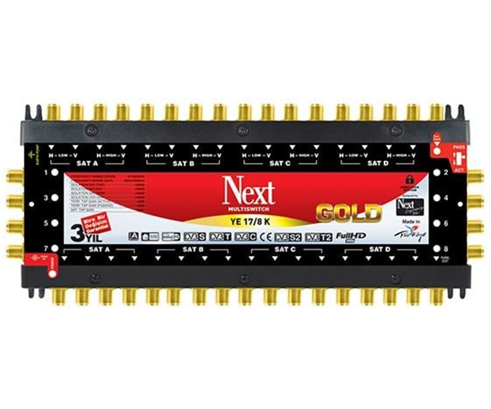 Next 17*8 Kaskatlı Uydu Santrali Next - Mersat Sonlu Uydu Santral