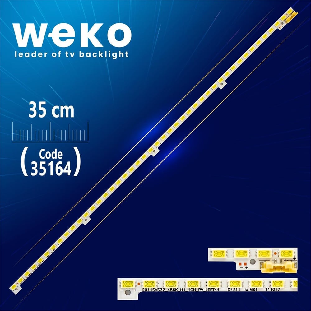Weko 2011SVS32-FHD-5K6K-LEFT - JVG4-320SMB-R1 LEFT - WK-251 Led Tv Bar - Tv Led Bar