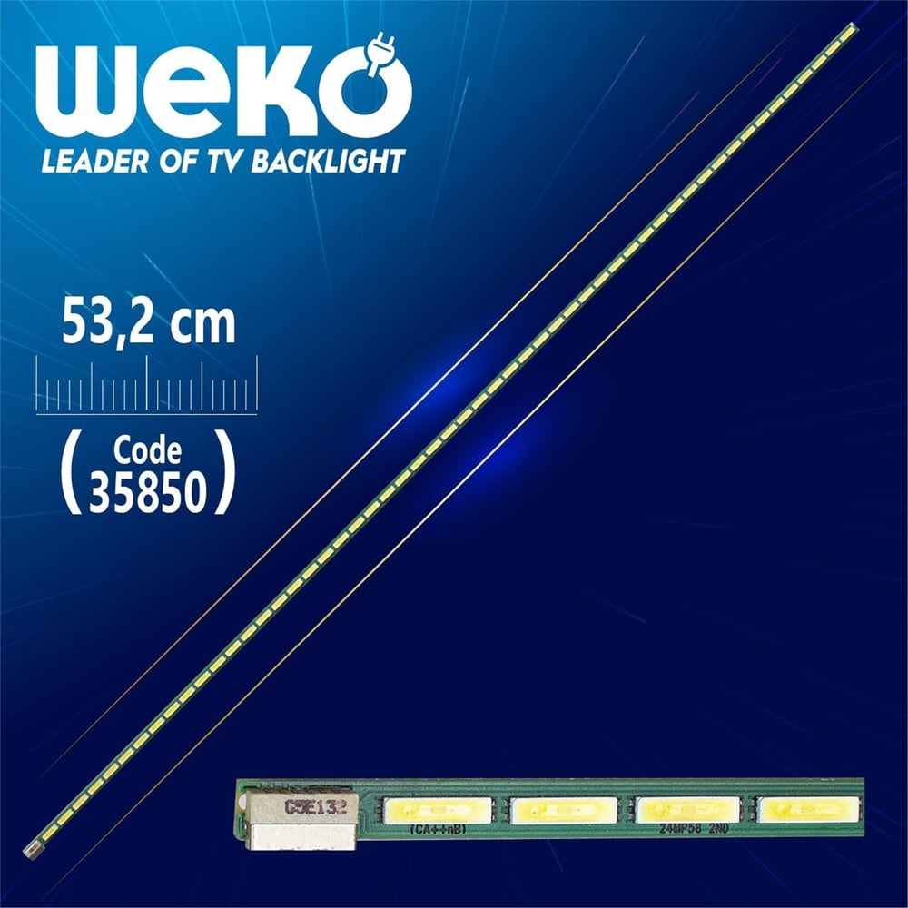 Weko 239RCJ REV0.0 - 24MP58 2ND - 53.2 Cm 54 Ledli - WK-1312 Led Tv Bar - Tv Led Bar