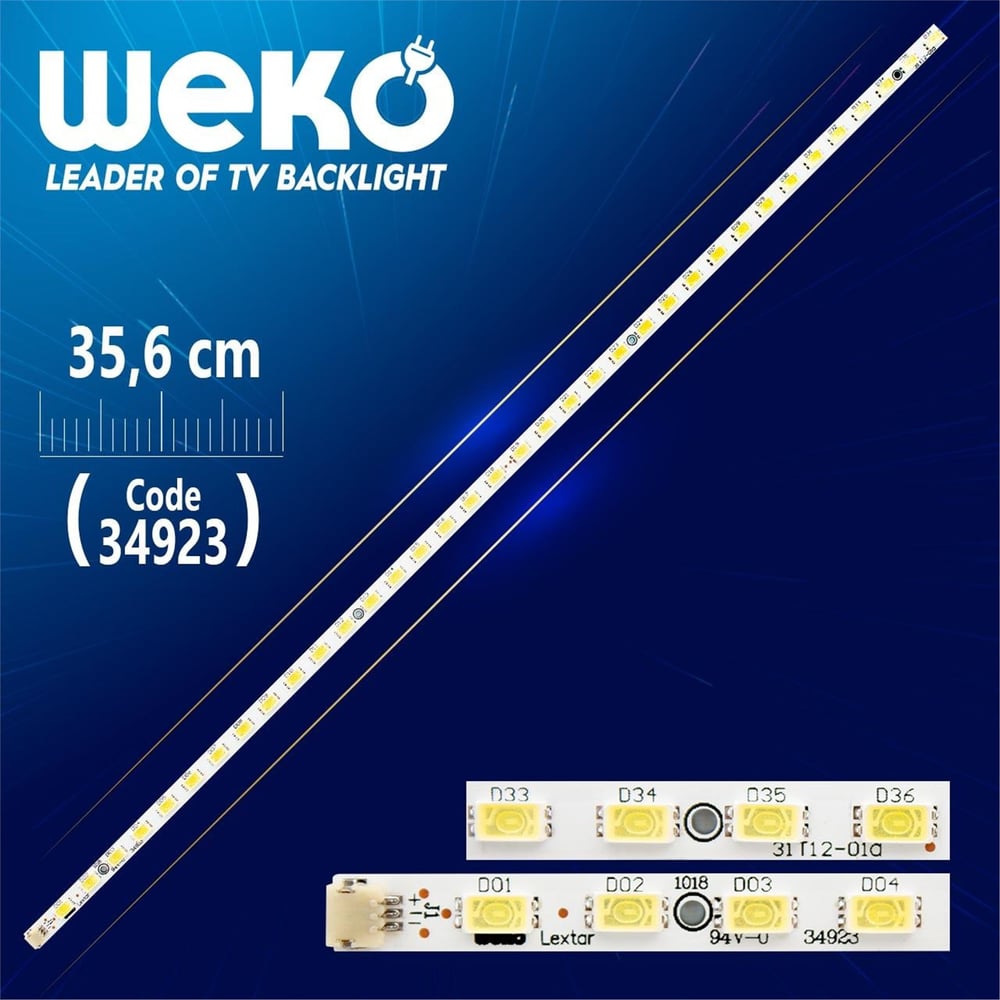 Weko 31T12-01A - T315HW05 V1 - WK-757 Led Tv Bar - Tv Led Bar