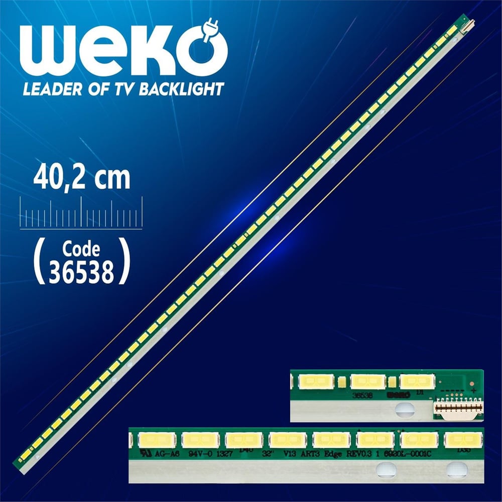 Weko 32'' V13 ART3 EDGE REV0.3 1 45 LEDLİ 40.2 CM - Tv Led Bar - Tv Led Bar
