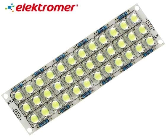 36'LI 12 VOLT PANEL LED (12V-4A AKÜ İLE 20 SAAT ÇALIŞIR)
