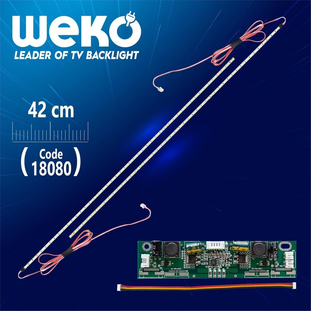 Weko 37'' Inch CY-32C-48D 16C-3B 42.5 Cm 48 Ledli Universal Tv E-Led Takımı - Universal Ledler