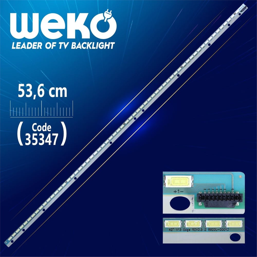 Weko 42'' V13 EDGE REV0.3 2 - 6920L-0001C - 54 Ledli 53.6 Cm - WK-419 Led Tv Bar - Tv Led Bar