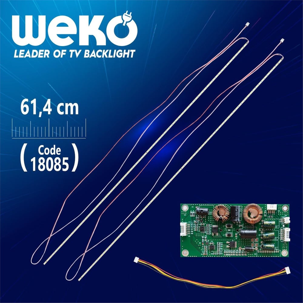 Weko 55'' Inch CY-55C-720 - 24C3B 61 Cm 72 Ledli Universal Tv E-Led Takımı - Universal Ledler
