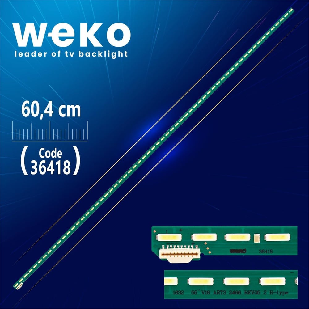 Weko 55 V16 Art3 2466 Rev05 2 R-Type 60 Ledli 60.4 Cm Tv Led Bar - Tv Led Bar