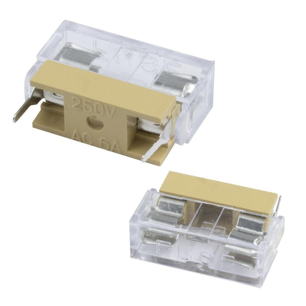 Powermaster 5x20 Pcb Sigorta Yuvası Dikdörtgen Tip - Fiş - Jack - Şase