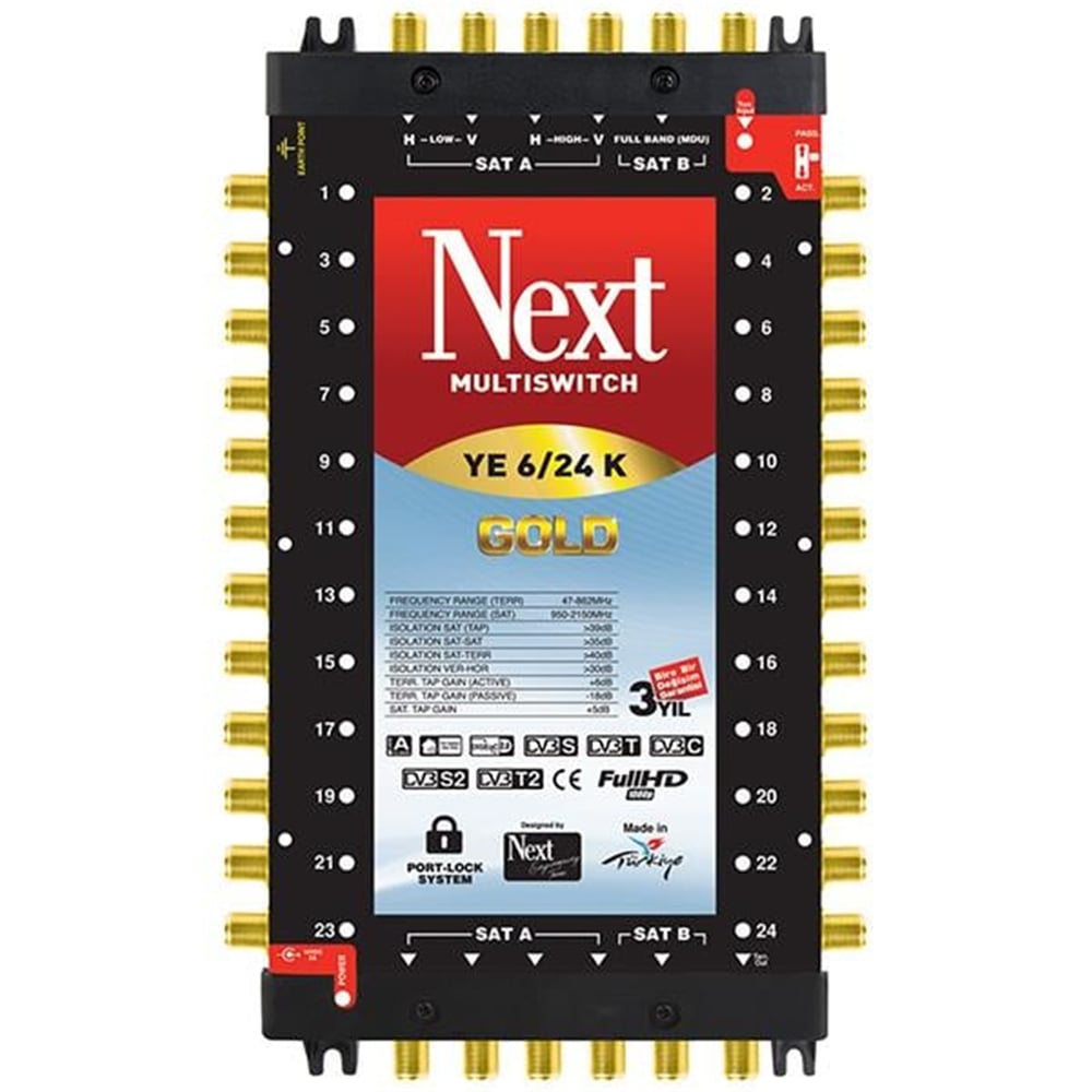 Next 6*24 Kaskatlı Uydu Santrali Next - Mersat Sonlu Uydu Santral