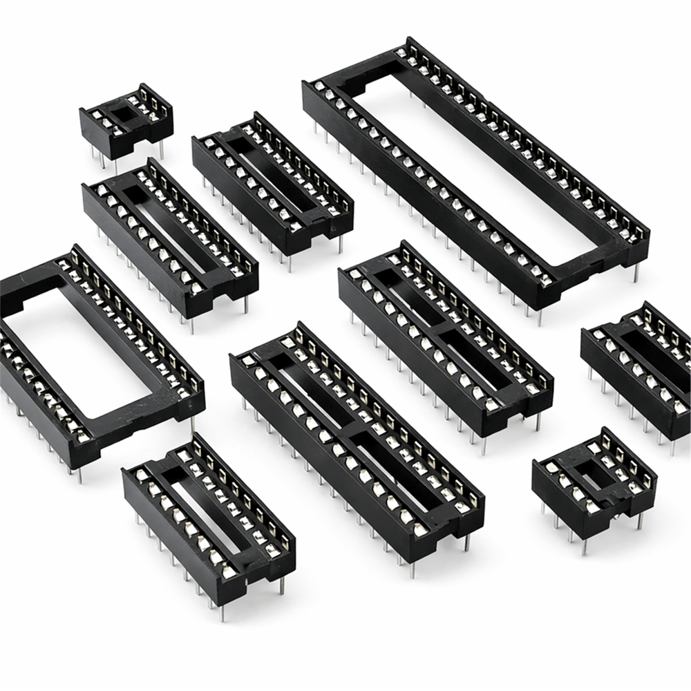 PowerMaster 8P Pin DIP Entegre Soketi Geniş Tip (600 mil) Hassas Temaslı Konnektör - Entegre Soketleri