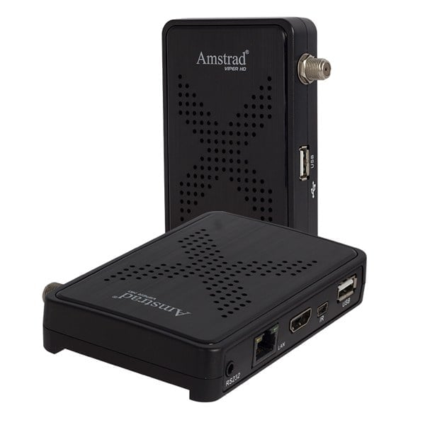 AMSTRAD VIPER HD FULL HD MINI İNTERNET-KART GİRİŞLİ IP TV UYDU ALICISI