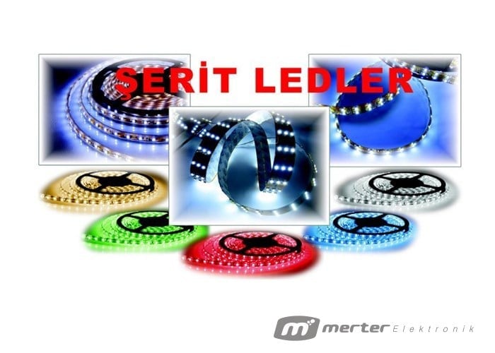 AMT LED ŞERİT TEK ÇİPLİ GÜN IŞIĞI DIŞ MEKAN 60 LED 5 METRE