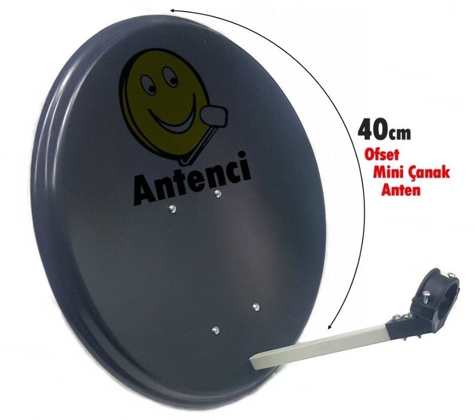 ANTENCİ 40 CM OFSET ÇANAK ANTEN