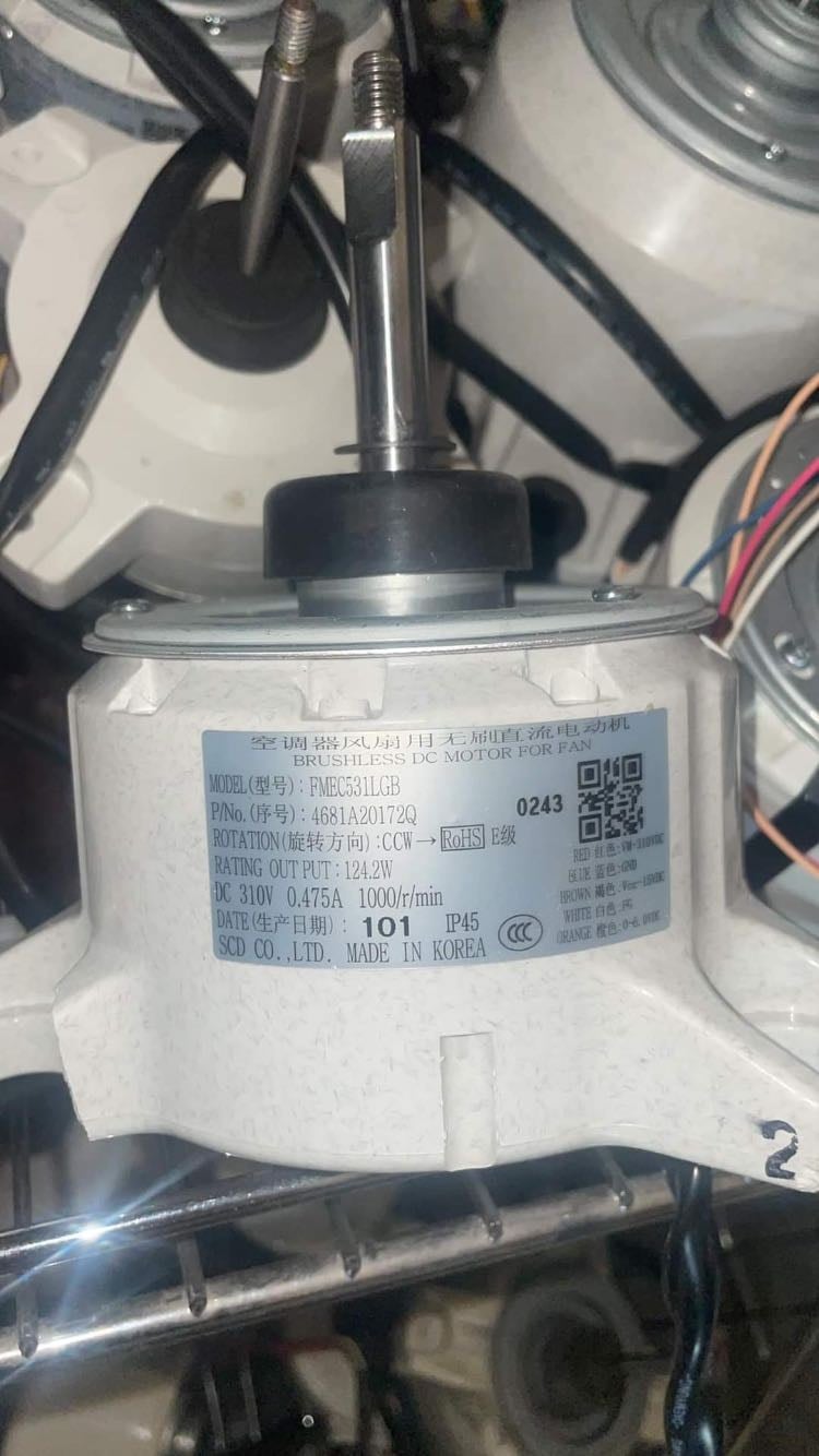 ARÇELİK DIŞ ÜNİTE FAN MOTORU