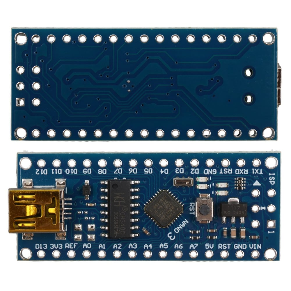 ARDUİNO NANO 3 ATMEGA328P UYUMLU MİNİ-USB GELİŞTİRME KARTI