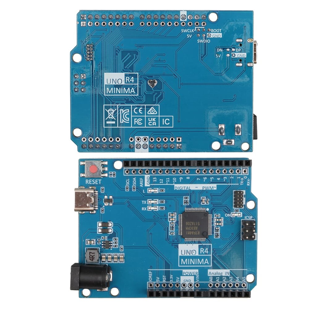 ARDUİNO UNO R4 MİNİMA RENESAS RA4M1 (USB-C) GELİŞTİRME KARTI