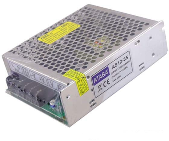 ATABA AS12-35 12 VOLT - 3 AMPER - 35 WATT METAL KASA ADAPTÖR