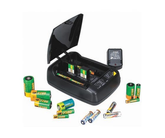 ATABA AT-408 HIZLI AAA-AA-C-D-9V UNİVERSAL PİL ŞARJ CİHAZI