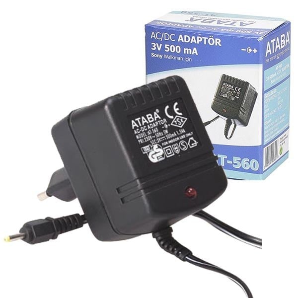 ATABA AT-560 3 VOLT - 0.5 AMPER ADAPTÖR