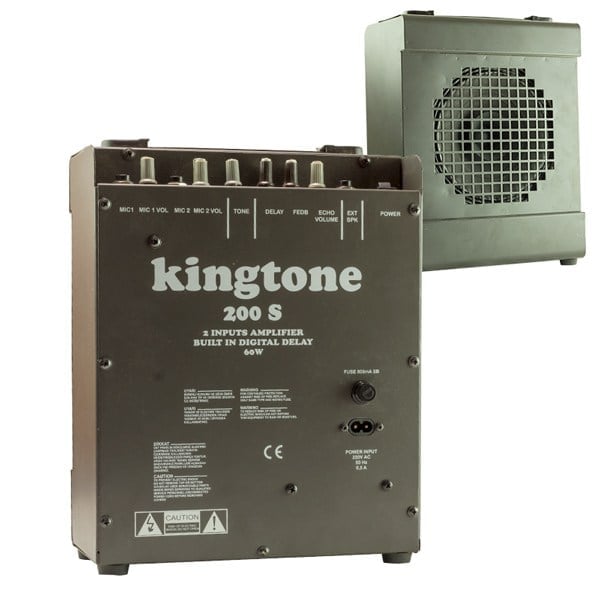 ATAK KINGTONE 60 WATT 2 MİK GİRİŞLİ EKO DELAY TAŞINABİLİR MEVLÜT ANFİSİ