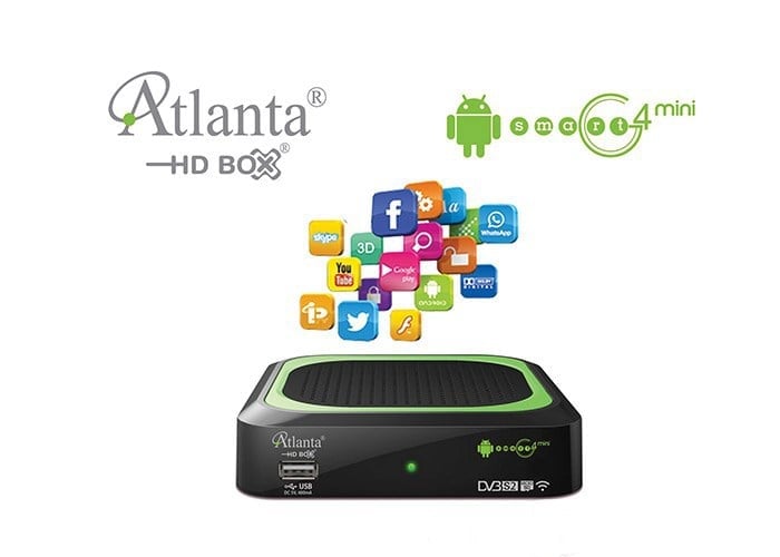 ATLANTA SMART G4 MİNİ FULL HD ANDROID UYDU ALICI