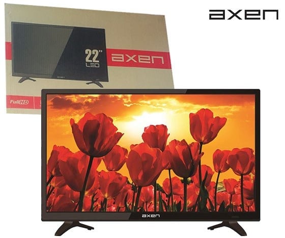 AXEN AX022LVST59/0100 22'' 12 VOLT ÇIKIŞLI LED FULL HD TV