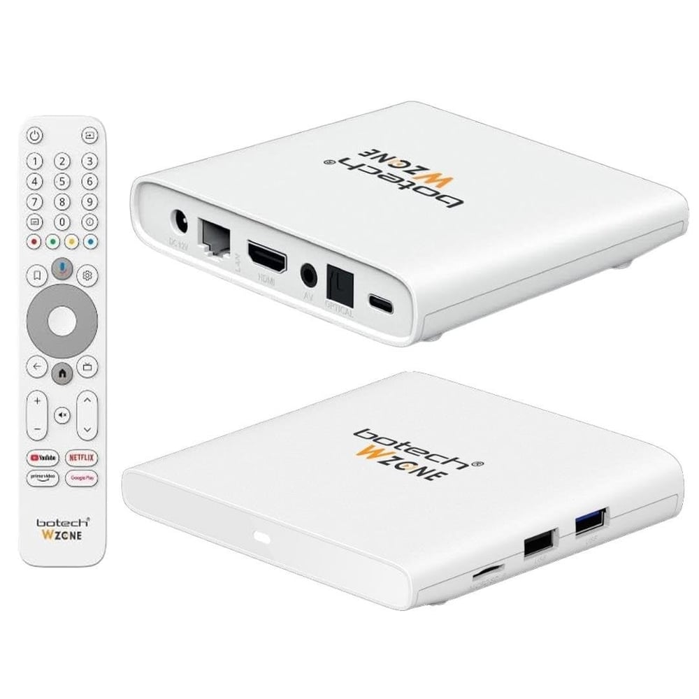 Botech Wzone 2 GB Ram - 32 GB Dahili Hafıza 4K Android Tv Box