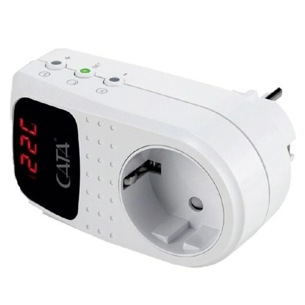 CATA CT-9187 DİJİTAL (150-280V-4000W) PRİZ REGÜLATÖR