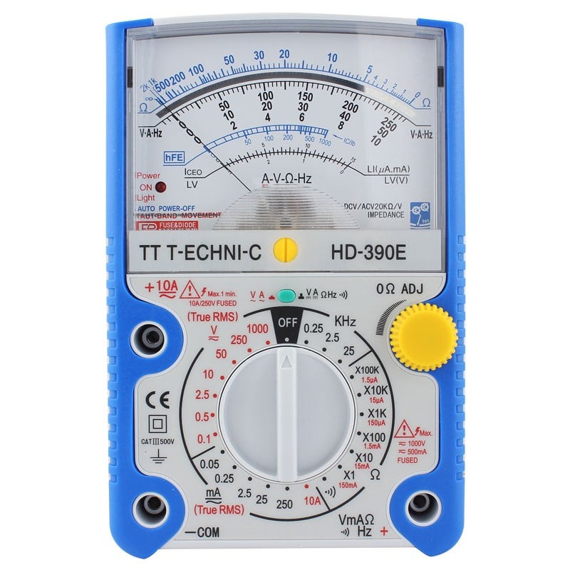 CEM HD-390E ANALOG ÖLÇÜ ALETİ MULTİMETRE
