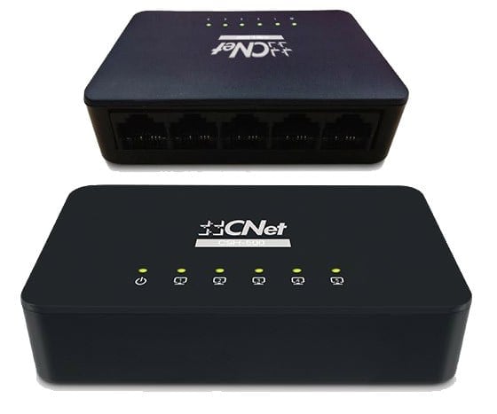 CNET CSH-500 5 PORT 10/100 MBPS FAST ETHERNET SWITCH