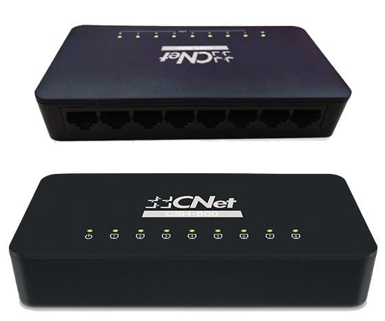 CNET CSH-800 8 PORT 10/100 MBPS FAST ETHERNET SWITCH