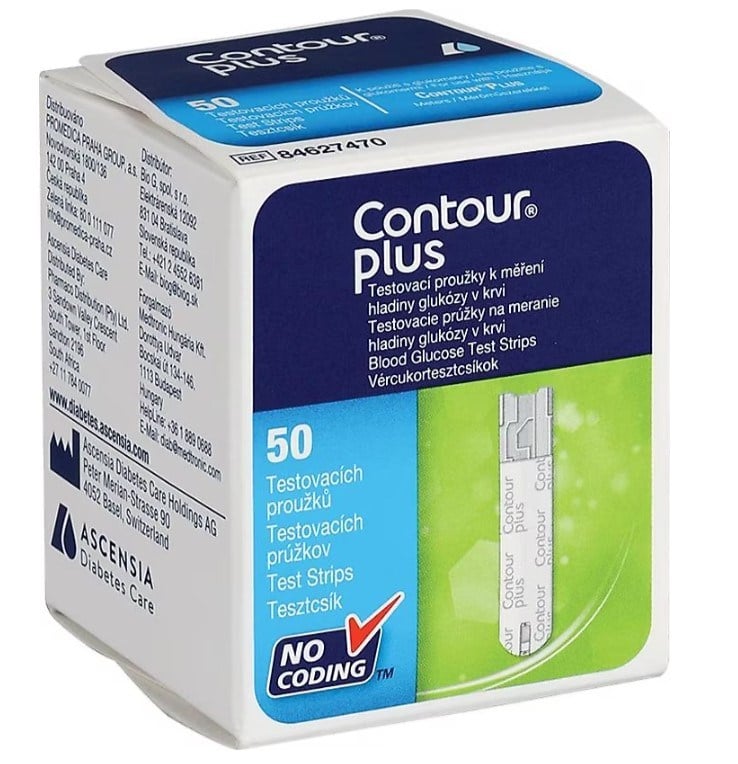 CONTOUR PLUS TEST STRIBI 50'Lİ PAKET