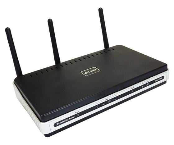 D-LINK DSL-2740R 300 MBPS 4 PORT ADSL2 MODEM ROUTER