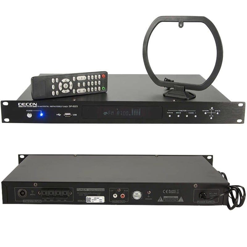 DECON DP-6223 DİJİTAL FM TUNER