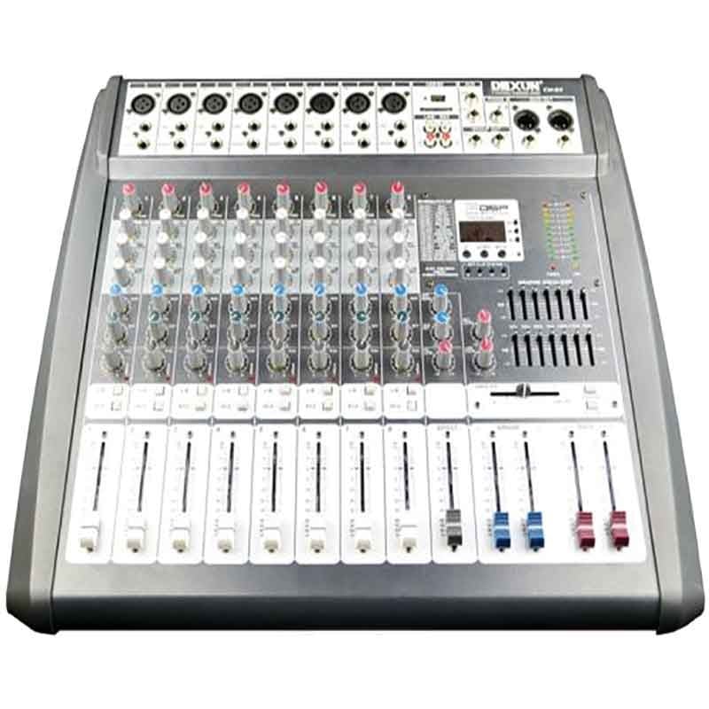DEXUN CMX-8XS 2X450W 8 KANAL USB'Lİ POWER MIXER