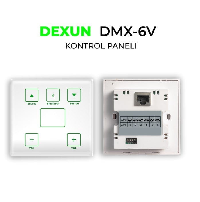 DEXUN DMX-6V KONTROL PANELİ