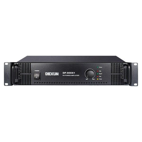 DEXUN DP-800X1 800W 8 OHM 70-100V HAT TRAFOLU POWER ANFİ