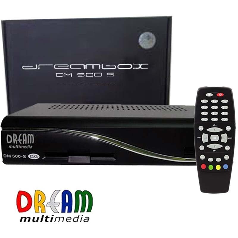 DREAMBOX DM-500S SİYAH KASALI SD UYDU ALICISI