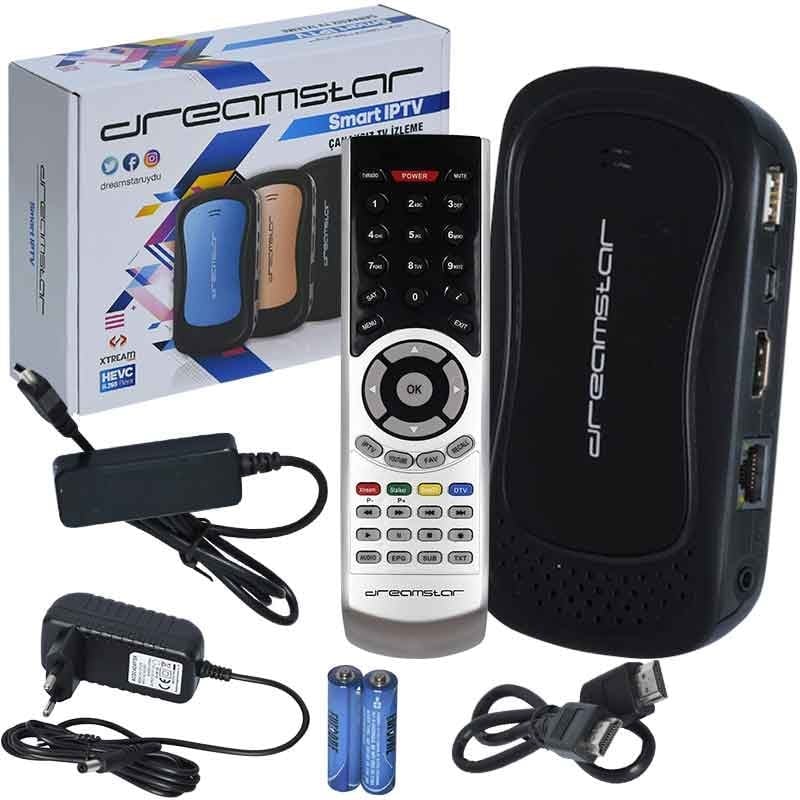 DREAMSTAR SMART IP TV ETHERNET GİRİŞLİ FULL HD MİNİ UYDU ALICISI