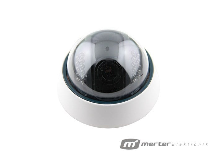 ECOTRONIC EC-423V2C 1/3 CMOS 600 TVL 22 LED 2.8/12 MM DOME KAMERA