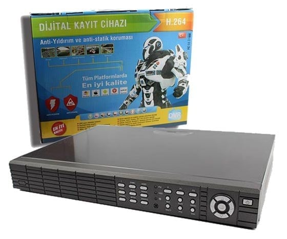 ECOTRONIC ED-416H 16 KANAL HD KAYIT CİHAZI